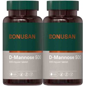 Bonusan - D-Mannose - 500 mg - 120 Tabletten