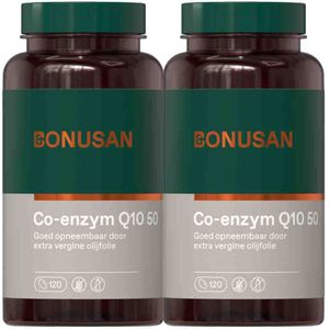 Bonusan - Co-enzym Q10 - 50 mg - 120 Capsules