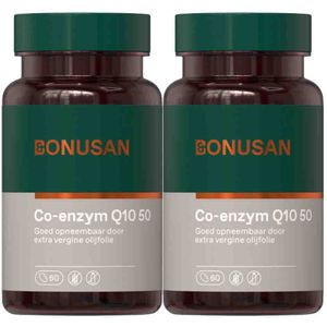 Bonusan - Co-enzym Q10 - 50 mg - 60 Capsules
