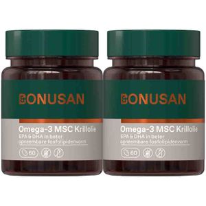Bonusan - Omega 3 MSC Krillolie - 60 Softgels