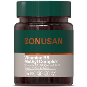 Bonusan - Vitamine B6 Methyl Complex - 60 Capsules