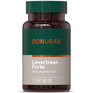 Bonusan - Levertraan Forte - Softgels - 120 stuks
