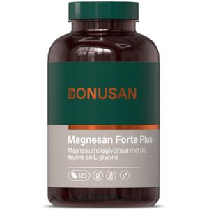 Bonusan - Magnesan Forte Plus - 120 Tabletten - Met Magnesium en Vitamine B6