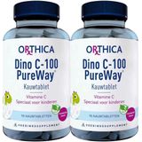 Orthica - Dino C PureWay - Kauwtabletten - 90 Stuks - Frambozensmaak