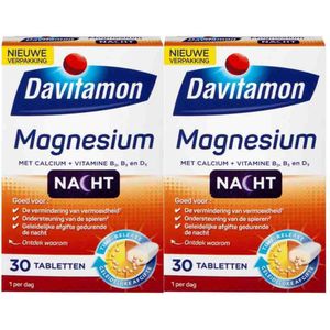 Davitamon - Magnesium Voor de Nacht - 30 Tabletten
