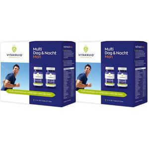 Vitakruid - Multi Dag Nacht Man - 60 Tabletten - Bioritme Formule