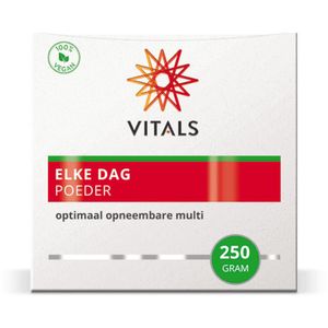 Vitals - Elke Dag Poeder - 250 gr - Met Vitamine D3, K1, K2 en Foliumzuur