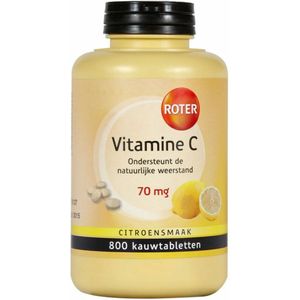 Roter - Vitamine C - 70 mg - Citroen - 800 Kauwtabletten