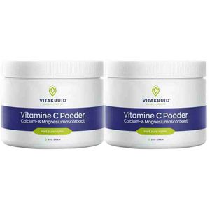 Vitakruid - Vitamine C Poeder - Calcium- & Magnesiumascorbaat - 260 gr