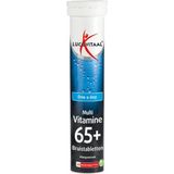 Lucovitaal - Multi 65+ - Bruistabletten - Mangosmaak - 2 x 20 bruistabletten - Voordeelverpakking