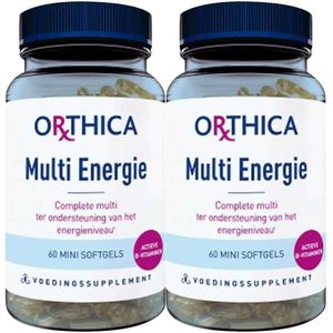 Orthica - Multi Energie - Multivitaminen - 60 Softgels