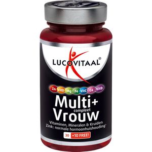 Lucovitaal - Multi Compleet Vrouw - Multivitaminen - 40 Tabletten