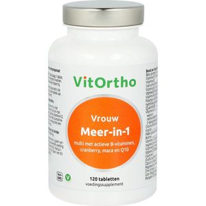 Vitortho - Meer In 1 Vrouw - 2 x 120 Tabletten - Voordeelverpakking