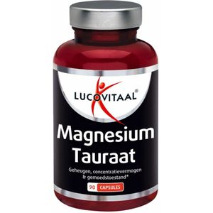 Lucovitaal - Magnesium Tauraat - 2 x 90 Capsules - Voordeelverpakking