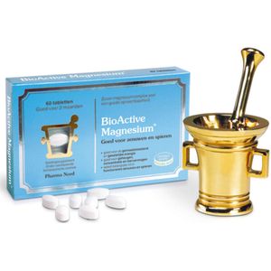 Pharma Nord - BioActive Magnesium - 60 Tabletten - Goed Oplosbaar Magnesiumcomplex