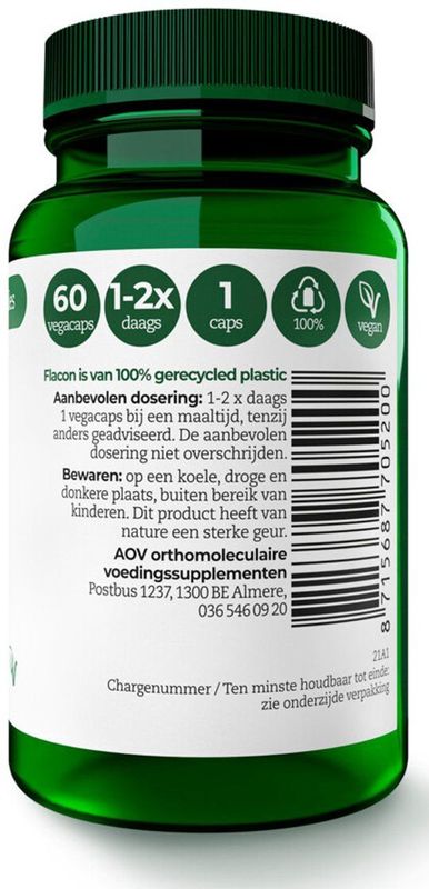 AOV 520 Selenium 200 mcg - 60 Vegacapsules