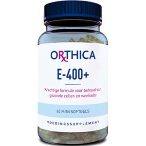 Orthica - E-400+ - Softgels - 60 stuks - Antioxidant - Celbeschermend