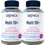 Orthica Multi 50+ - Softgels - 60 stuks - Met Multivitaminen en Omega 3-vetzuren