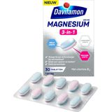 Davitamon - Magnesium 3 in 1 - Voordeelverpakking - 4 x 30 Tabletten