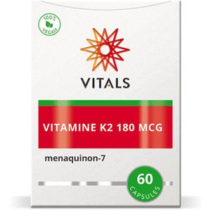 Vitals - Vitamine K2 - 180 mcg - 60 Capsules