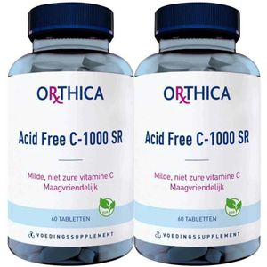 Orthica - Acid Free C 1000 SR - Vitamine C - 60 Tabletten