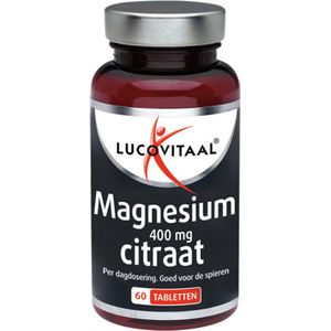 Lucovitaal - Magnesium Citraat - 400 mg - 60 Tabletten