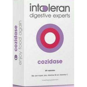 Intoleran - Cozidase - 60 Capsules - Met Koper en Zink - Glutenvrij - 100% Vegan