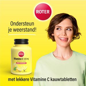 Roter - Vitamine C Hooggedoseerd - 500 mg - 50 Kauwtabletten