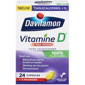 Davitamon - Vitamine D Vegan - Voordeelverpakking - 4 x 24 Capsules