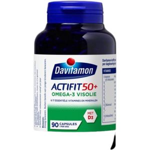Davitamon - Actifit 50+ - Omega-3 Visolie - 150 Capsules