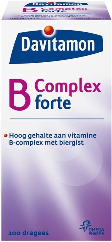 Davitamon B-Complex Forte - Multivitaminen - 200 Stuks