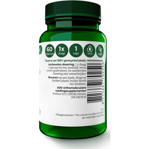 AOV 250 - Vitamine B12 & Foliumzuur - 800 mcg - 60 Vegacapsules