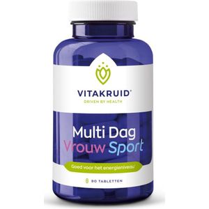Vitakruid - Vrouw Sport Multi Dag - Voedingssupplement - 90 Tabletten