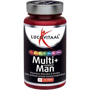 Lucovitaal - Multi Compleet Man - Multivitaminen - 40 Tabletten