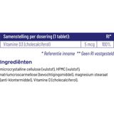 Vitakruid - Vitamine D3 - 5 mcg - 250 Tabletten