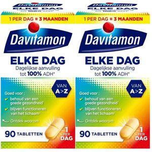 Davitamon - Elke Dag - Multivitamine - 90 Tabletten