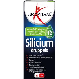 Lucovitaal - Silicium Druppels - 3x 30 ml - Multivitaminen
