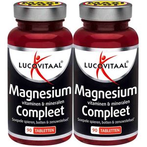 Lucovitaal - Magnesium Vitaminen & Mineralen Compleet - 90 Tabletten