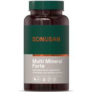 Bonusan - Multi Mineral Forte - 60 Tabletten - Compleet Mineralencomplex