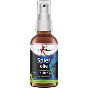 Lucovitaal - Spierolie Kuiten - 50 ml - Verzorging voor Vermoeide Benen en Spieren