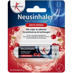 Lucovitaal - Neusinhaler Vrijer Ademen - Zoete Kersen - 1 gr