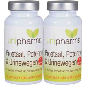 Unipharma - Prostaat Potentie en Urinewegen - 60 Tabletten