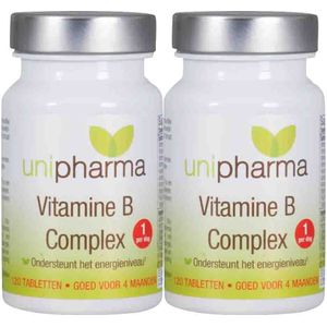 Unipharma - Vitamine B Complex - 120 Tabletten
