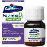Davitamon - Vitamine D3 - 250 Tabletten - Voor 50 Jaar en Ouder