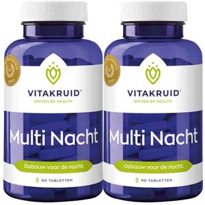 Vitakruid - Multi Nacht - 90 Tabletten - Vitamines en Kruiden