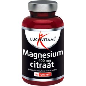 Lucovitaal - Magnesium Citraat - 400 mg - 150 Tabletten