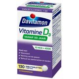 Davitamon - Vitamine D3 - 130 Smelttabletten - Voor 50 Jaar en Ouder