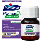Davitamon - Vitamine D3 - 130 Smelttabletten - Voor 50 Jaar en Ouder