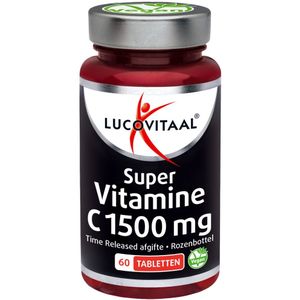 Lucovitaal - Super Vitamine C1500 - Tabletten - 60 stuks - Time Released