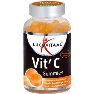Lucovitaal - Gummies Vitamine C - 60 Gummies - Suikervrij - Vegan